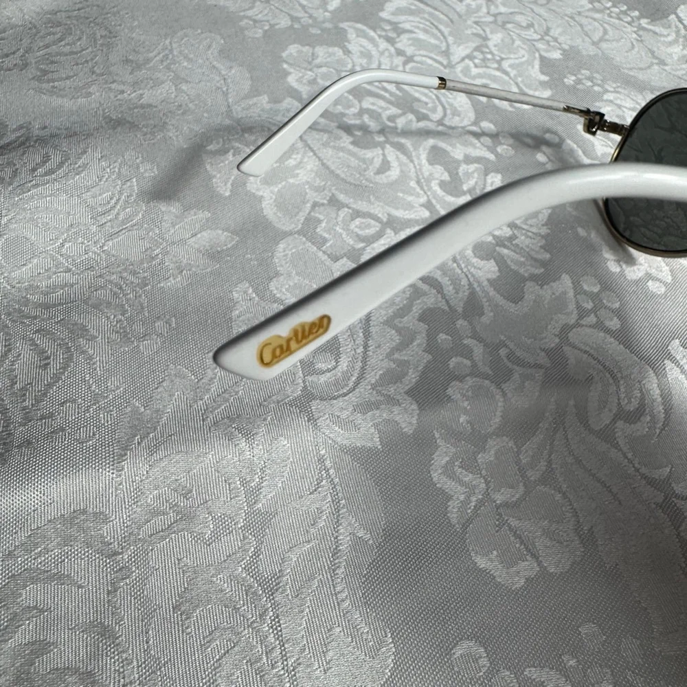 Cartier Premier De Cartier White Frame Aviator CT0053S